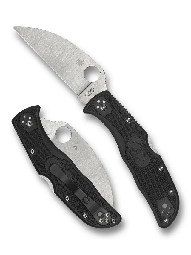 Spyderco Endela Wharncliffe Taschenmesser VG-10 glatt