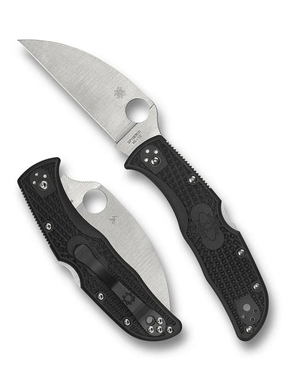 Spyderco Endela Wharncliffe Taschenmesser VG-10 glatt