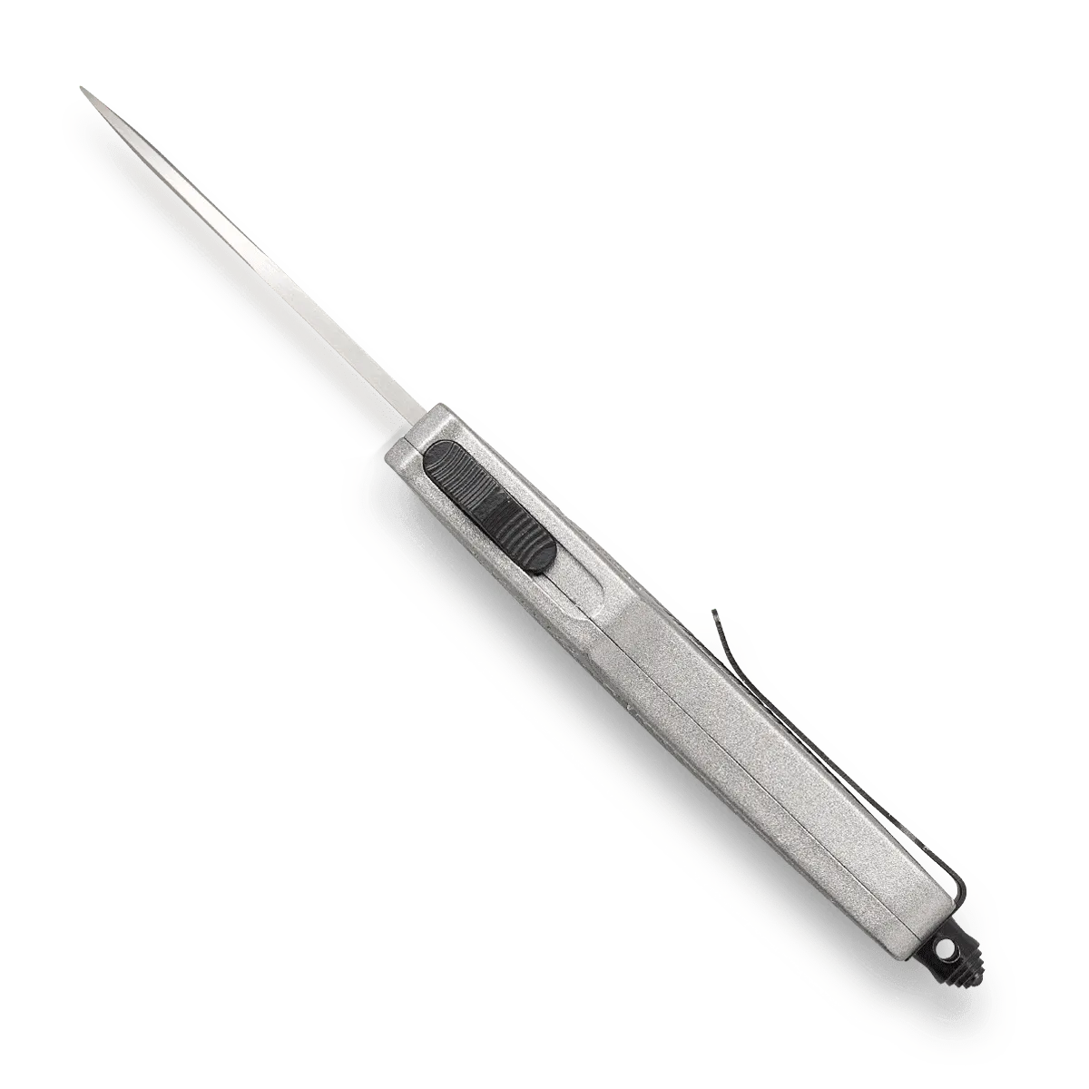 CobraTec CTK-1 Small OTF-Messer Silber D2 Cerakote