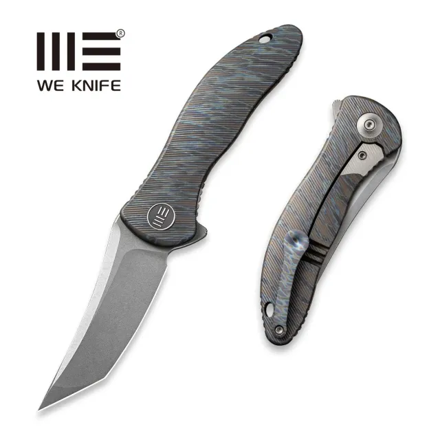 WeKnife Synergy2 912F Taschenmesser Titan Tiger Stripe M390