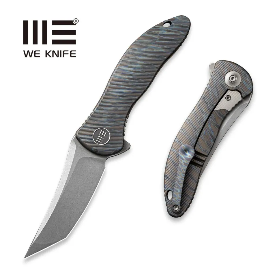 WeKnife Synergy2 912F Taschenmesser Titan Tiger Stripe M390