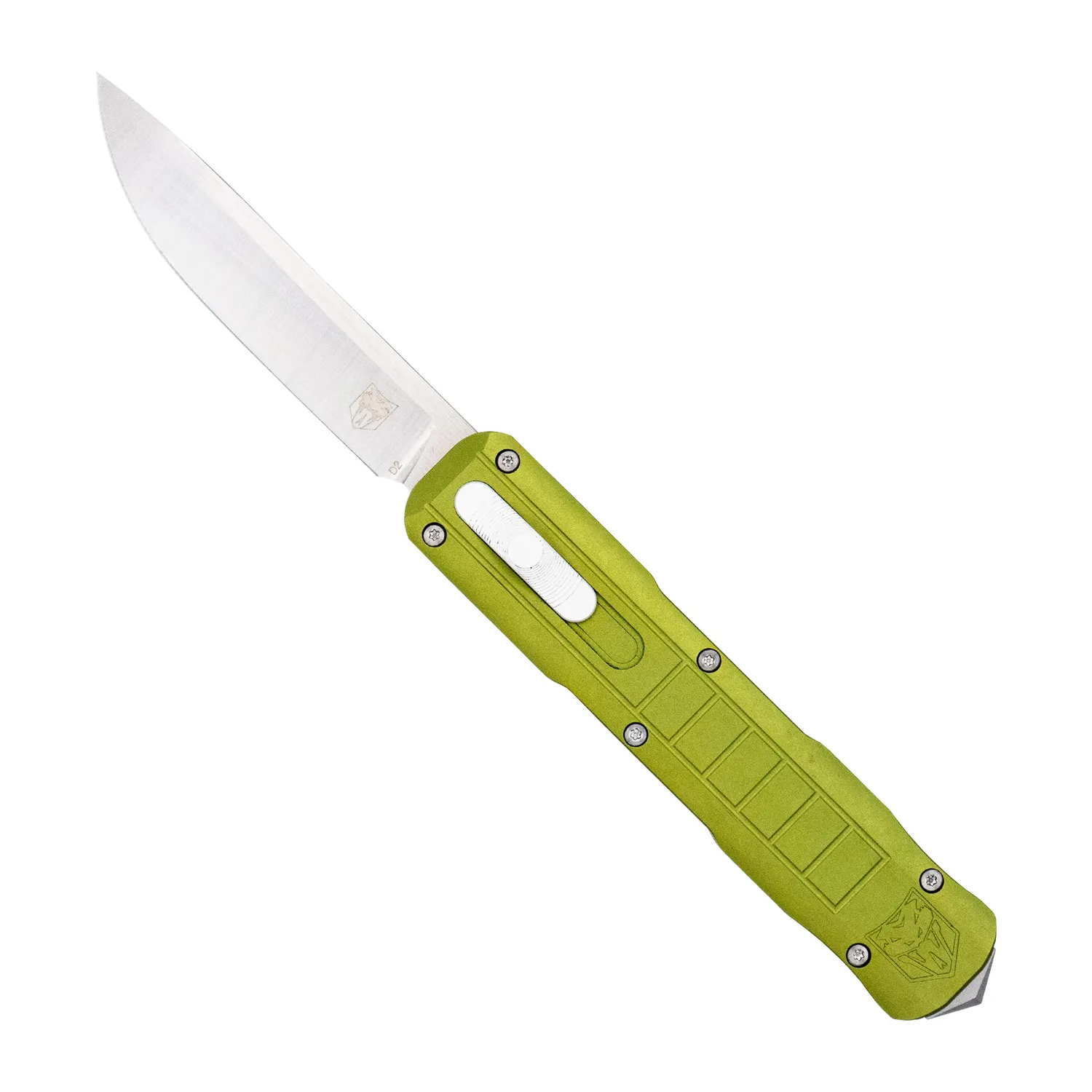 CobraTec Medium Raptor OTF Messer D2 Aluminium