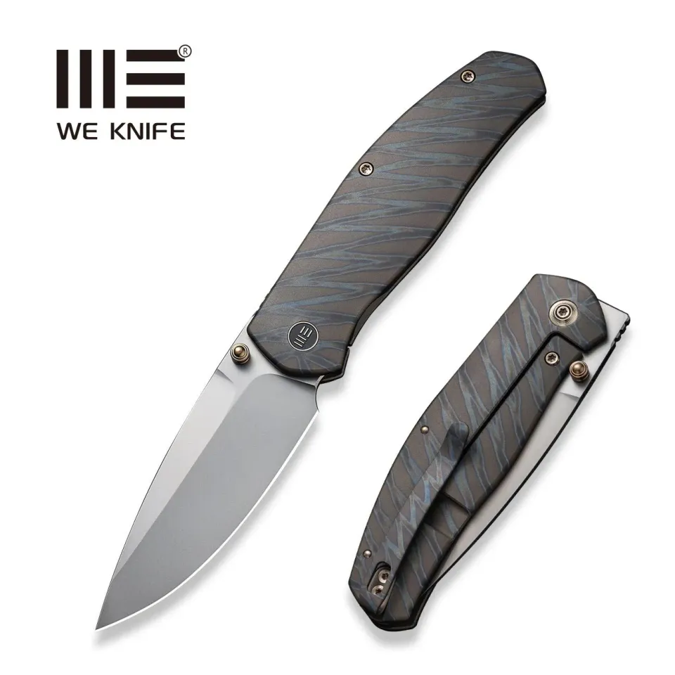 WeKnife Esprit WE20025B-B Klappmesser Titan Frontflipper