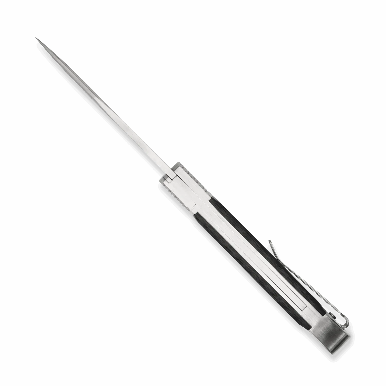 CobraTec Trapper Klappmesser 154CM Carbon Hidden Release