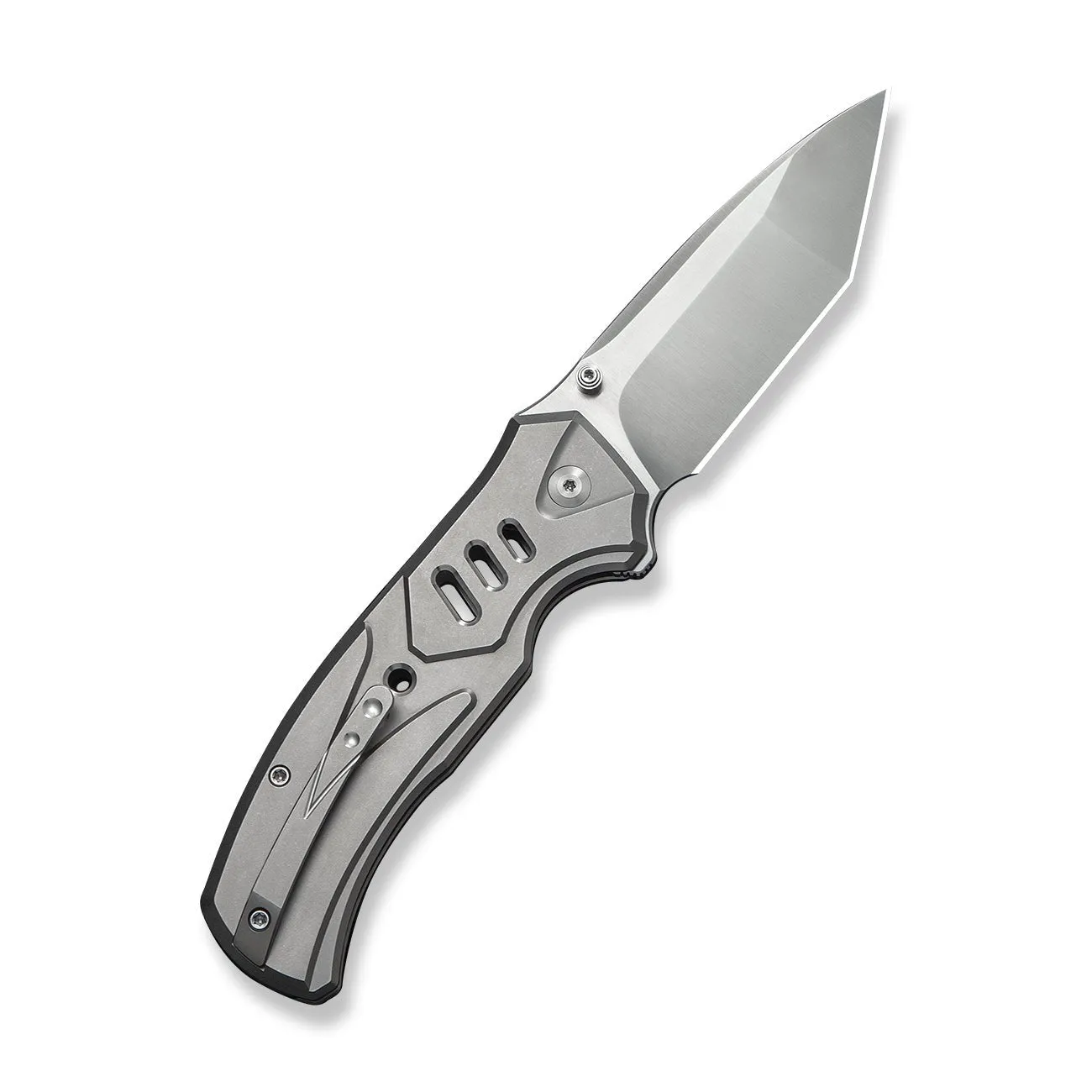 WeKnife Zentron WE24094-2 Klappmesser Titan Grau Tanto M390