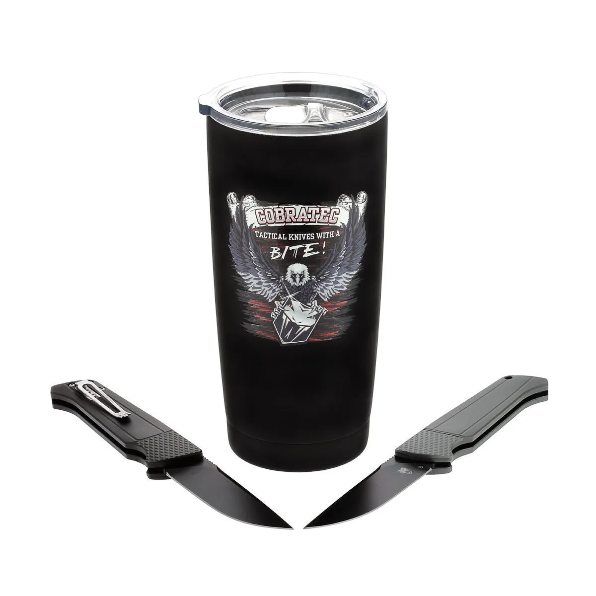 CobraTec Tumbler Thermobecher 20oz Edelstahl