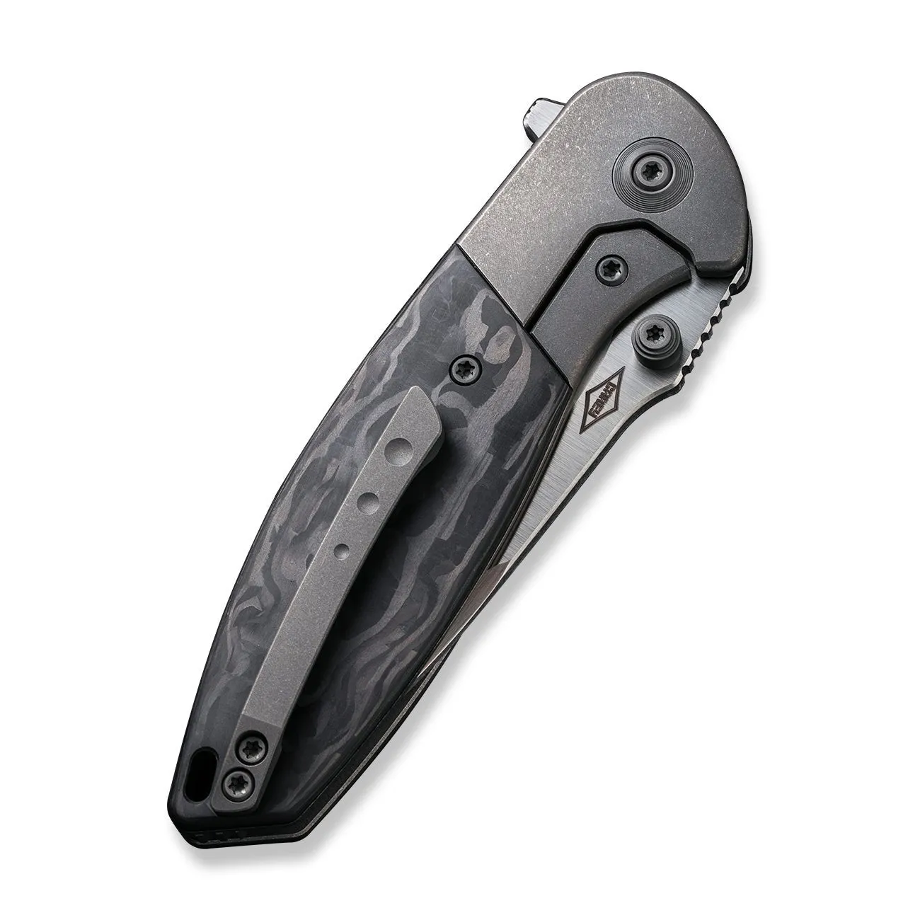 WeKnife Nitro Mini WE22015-1 Taschenmesser Carbon 20CV
