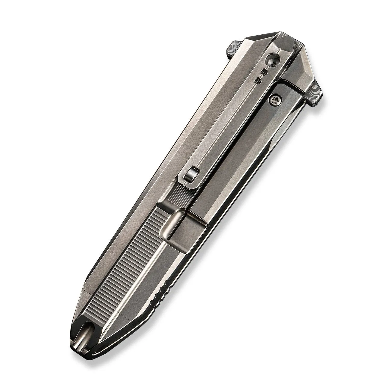 WeKnife Diatomic WE22032-DS1 Klappmesser Titan Damasteel