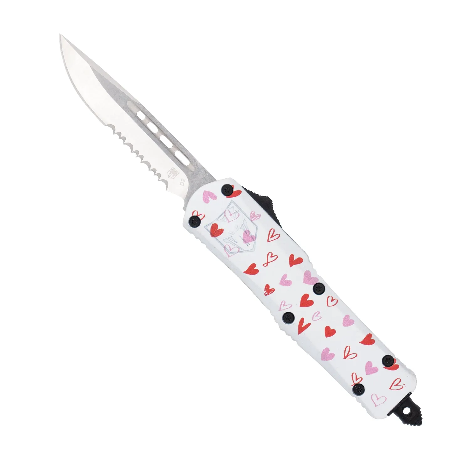 CobraTec FS-3 Small OTF Messer White Love Warrior D2