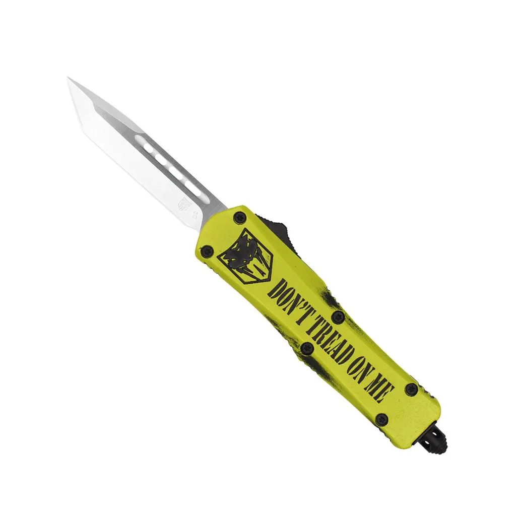 CobraTec Small FS-3 OTF-Messer Don’t Tread D2