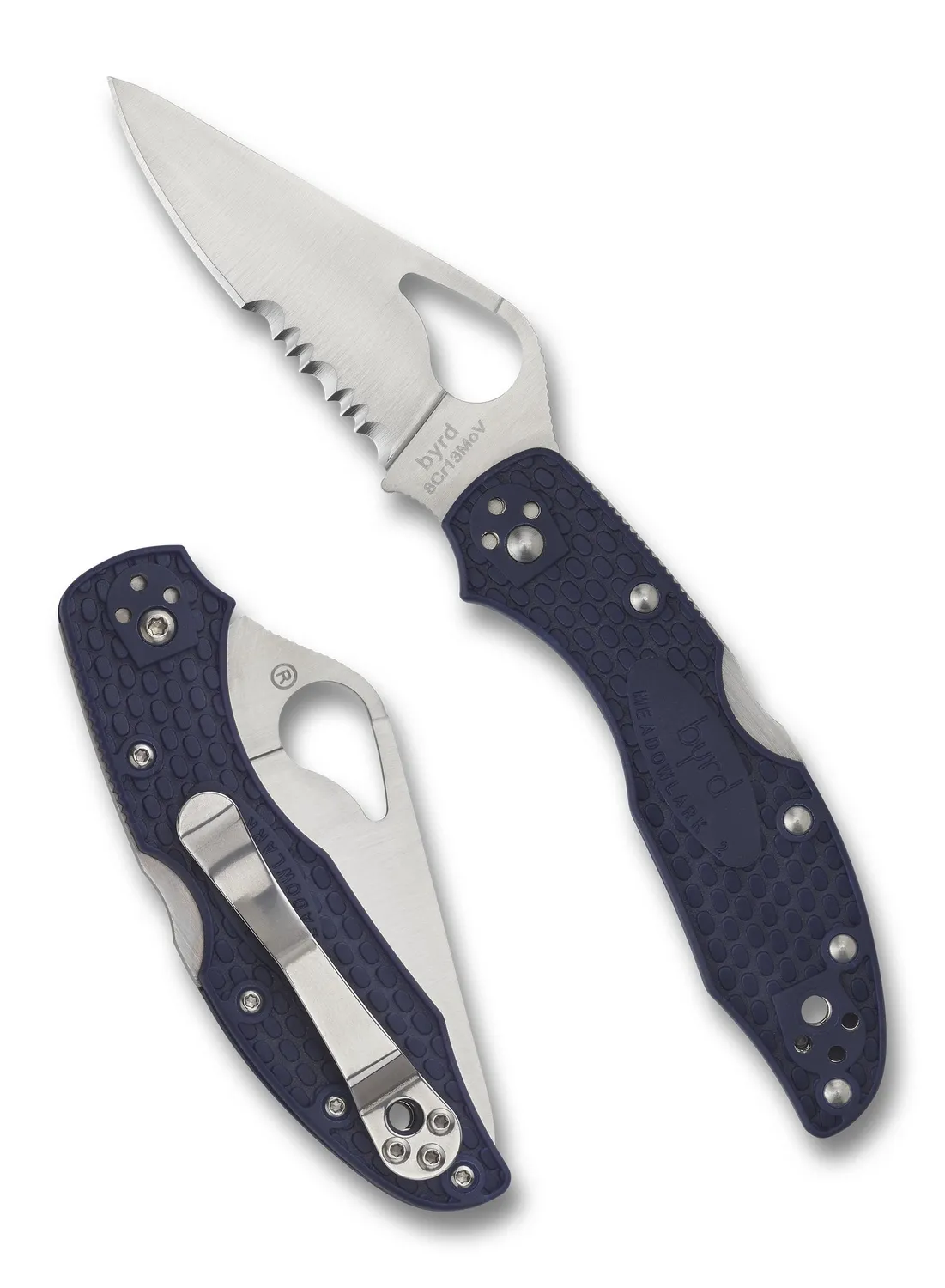 Byrd Meadowlark 2 Lightweight Taschenmesser schwarz glatt