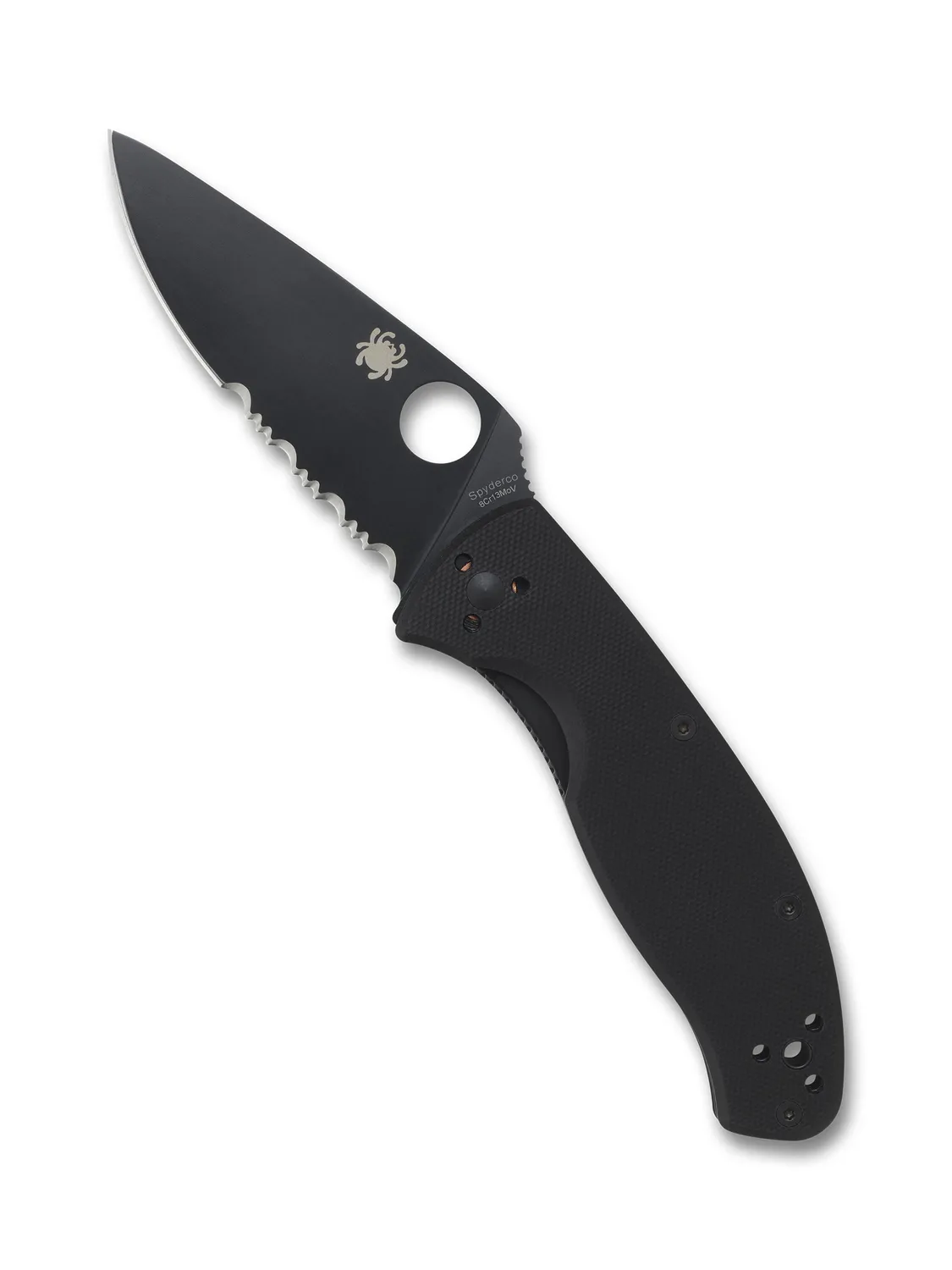 Spyderco Tenacious Klappmesser Combo G-10 schwarz