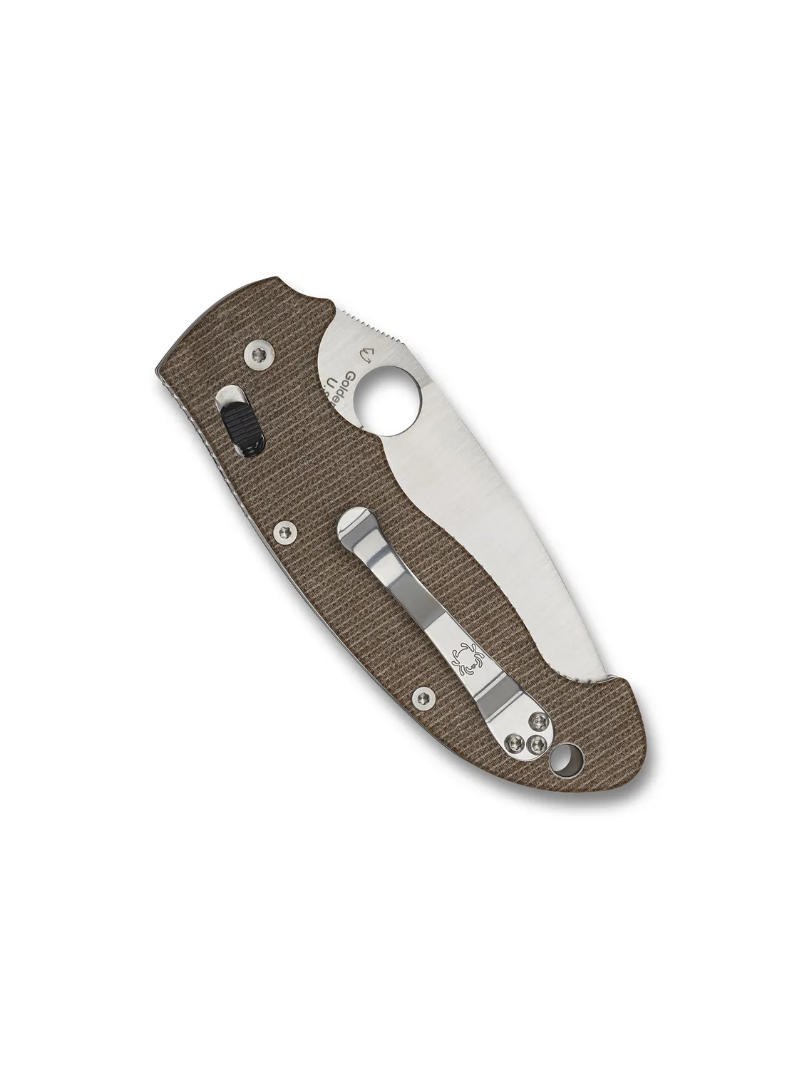 Spyderco Manix 2 XL Taschenmesser Cru-Wear Micarta