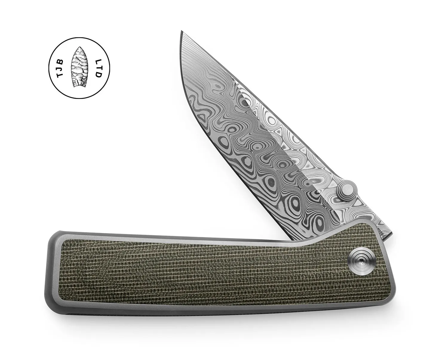 James Brand Barnes Klappmesser Black Black M390 Stahl