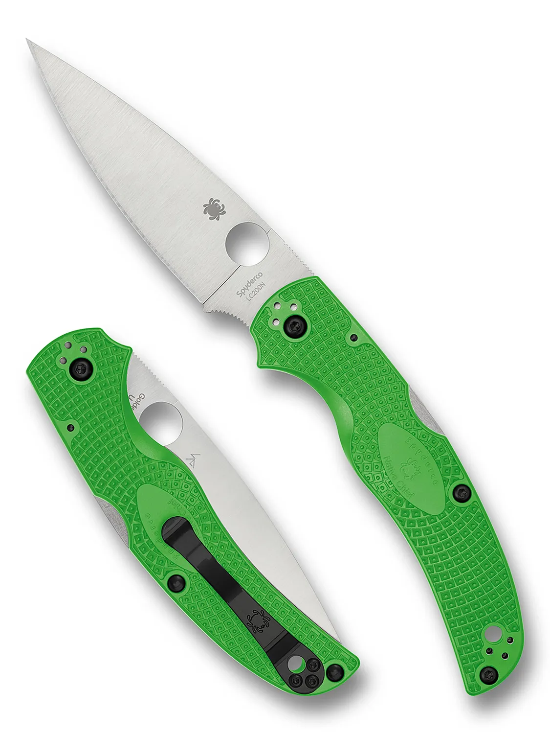 Spyderco Native Chief Lightweight Salt Klappmesser LC200N
