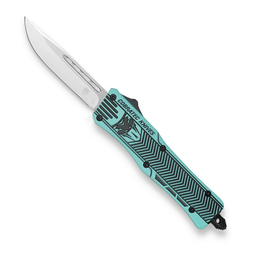 CobraTec CTK-1 Small OTF-Messer Mint-Blau D2