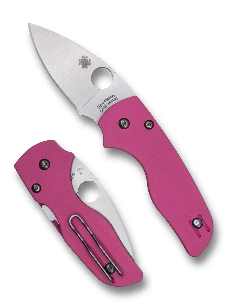 Byrd Delica Lil Native Klappmesser CPM S45VN pink