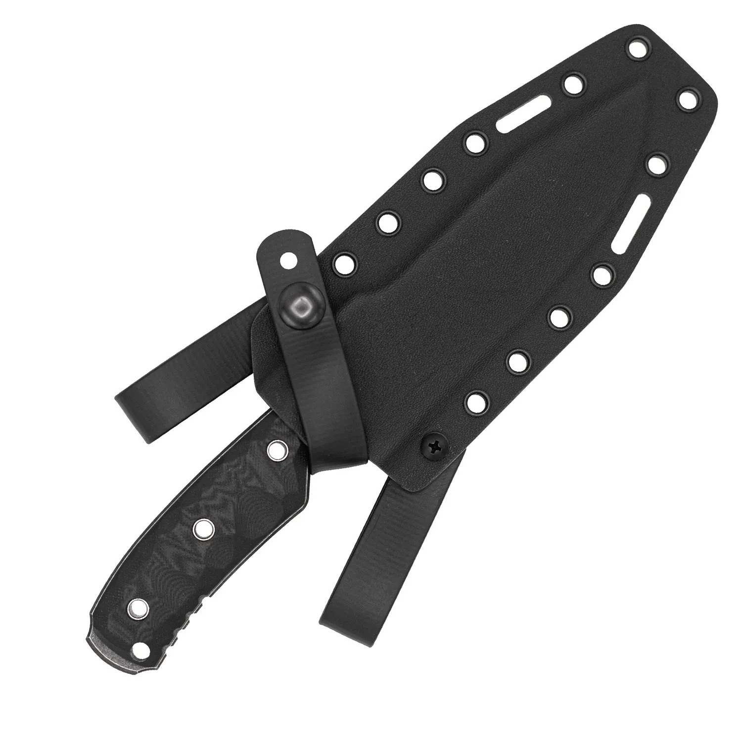 CobraTec Recondo G10 feststehendes Messer Schwarz 14C28N