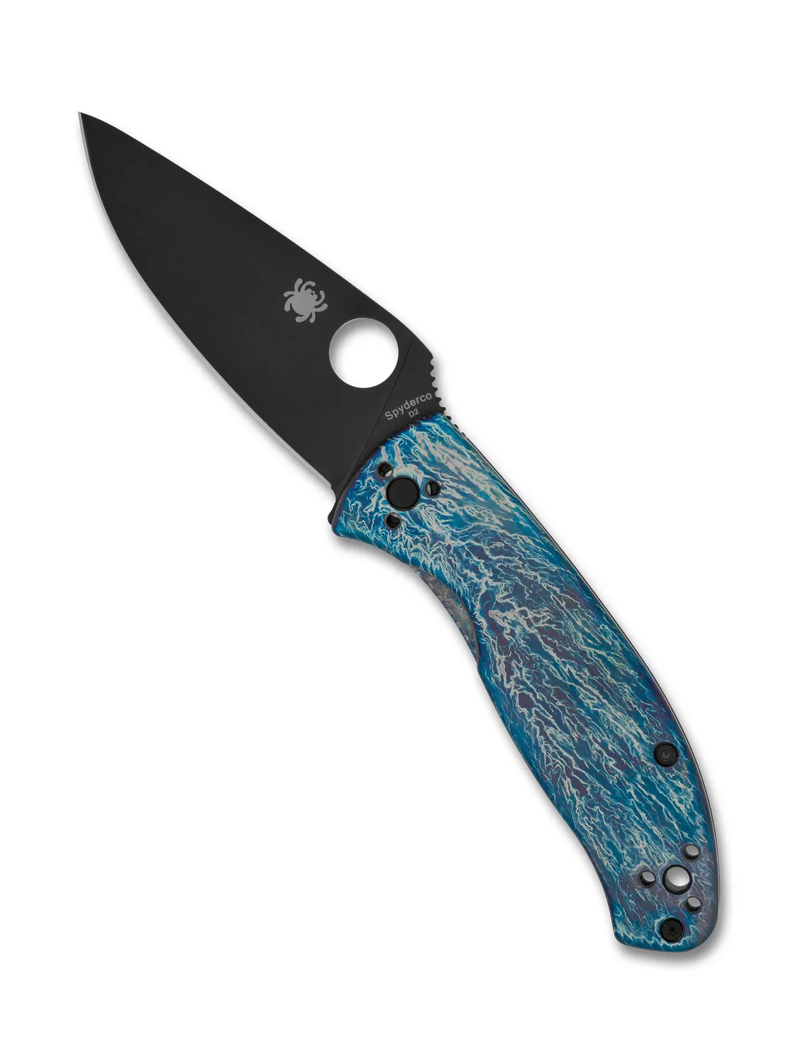 Spyderco Tenacious R.I.L. Taschenmesser D2 Disarray