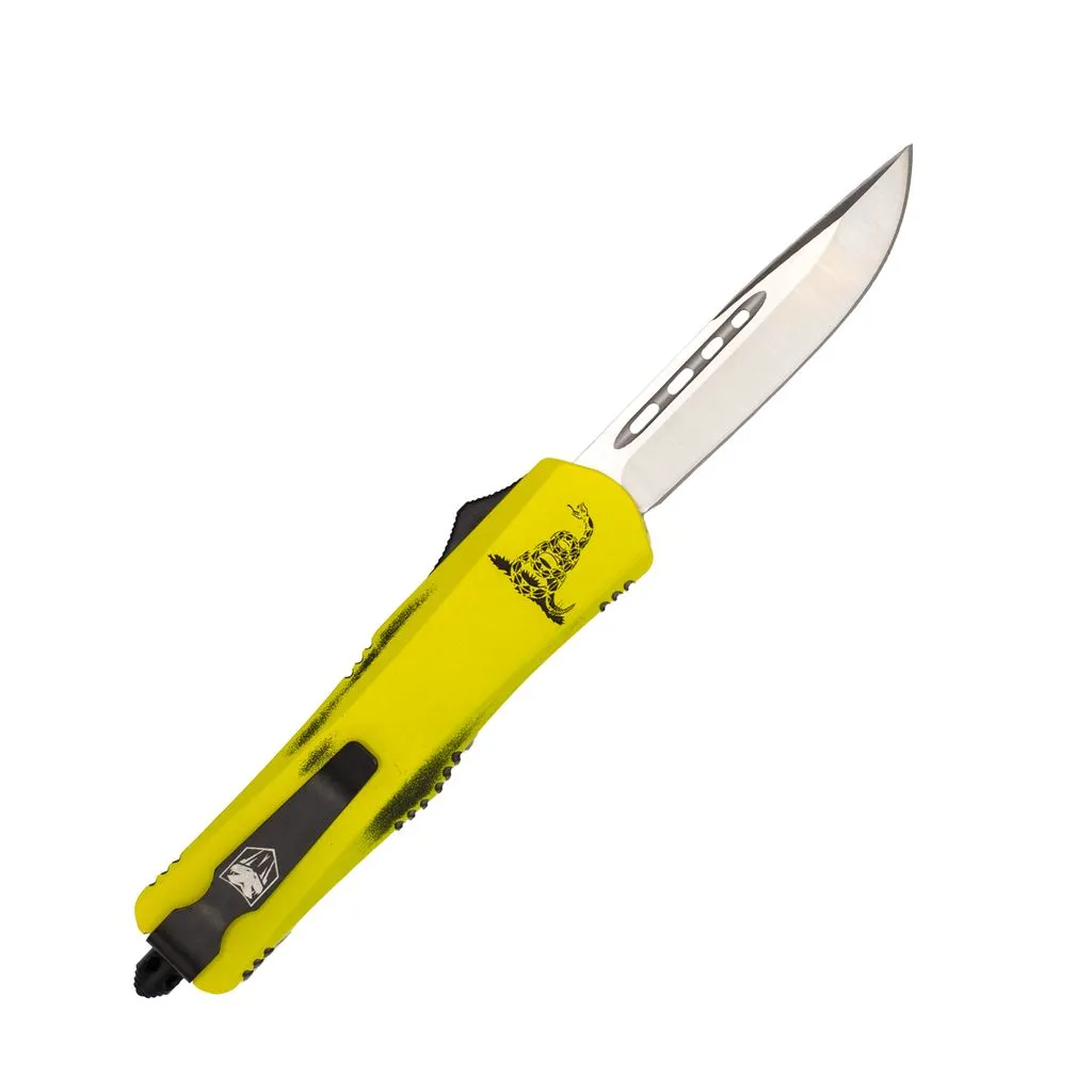 CobraTec FS-3 Don´t Tread OTF-Messer D2 7,6 cm