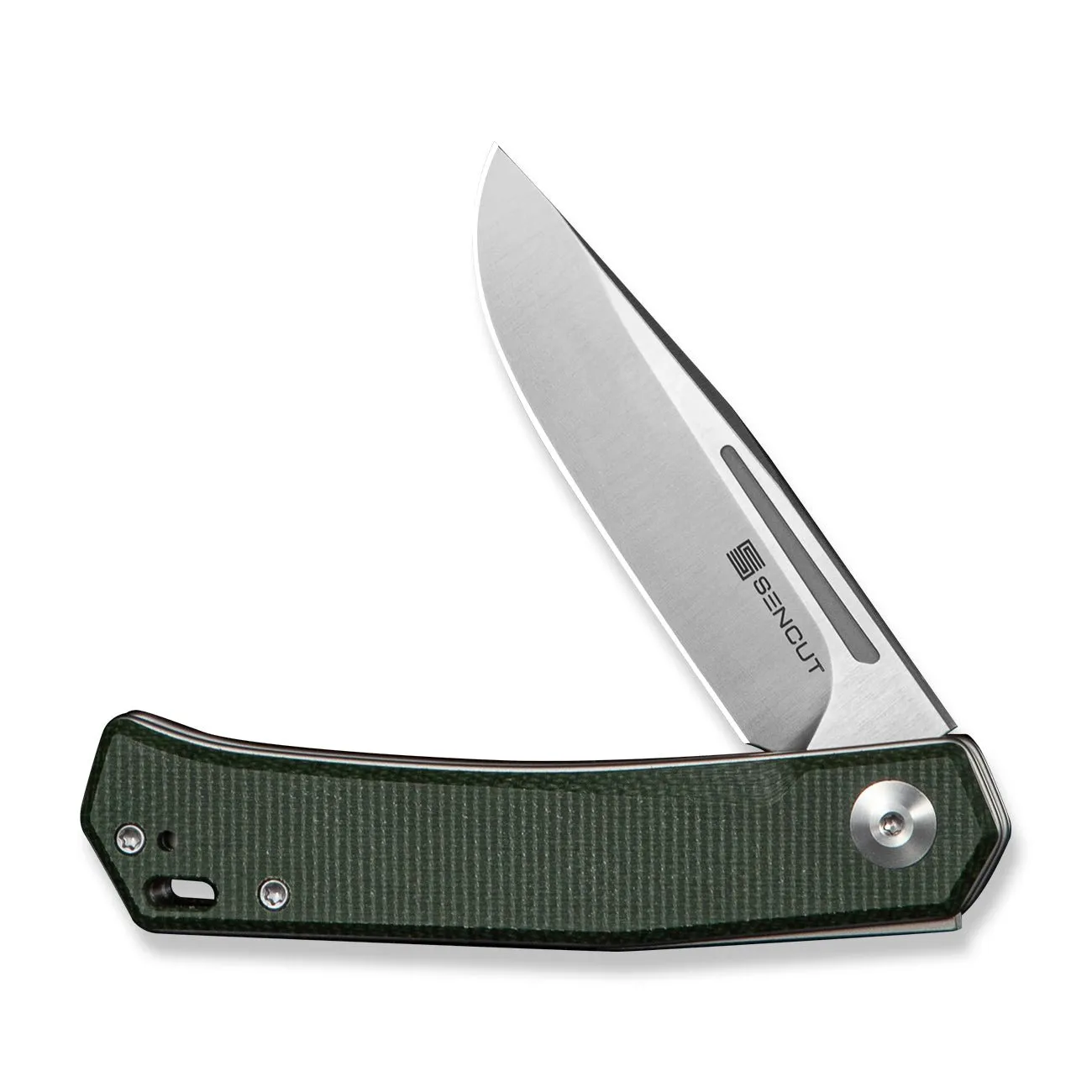 SENCUT Braxx S25089-2 Taschenmesser grün Micarta