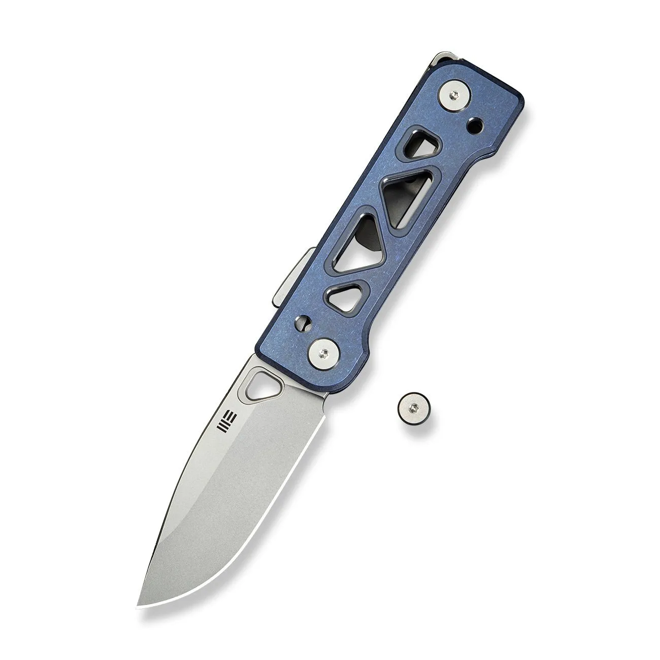 WeKnife Tyro WE24001-4 Taschenmesser Titan blau 20CV
