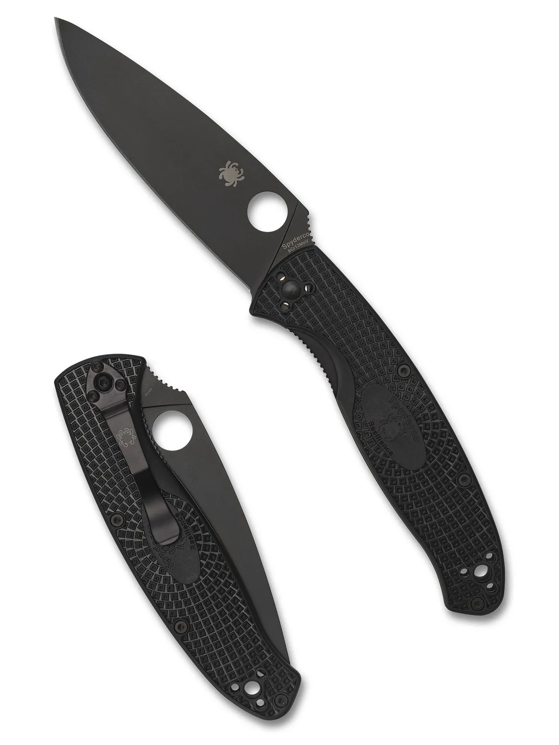 Spyderco Resilience Lightweight FRN Taschenmesser PlainEdge