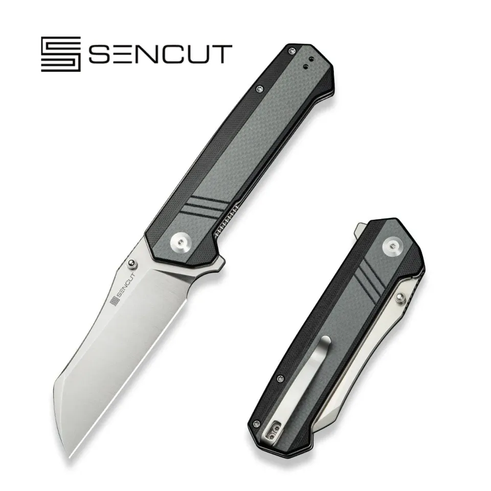 SENCUT Draxor S24035-3 Taschenmesser Sheepsfoot