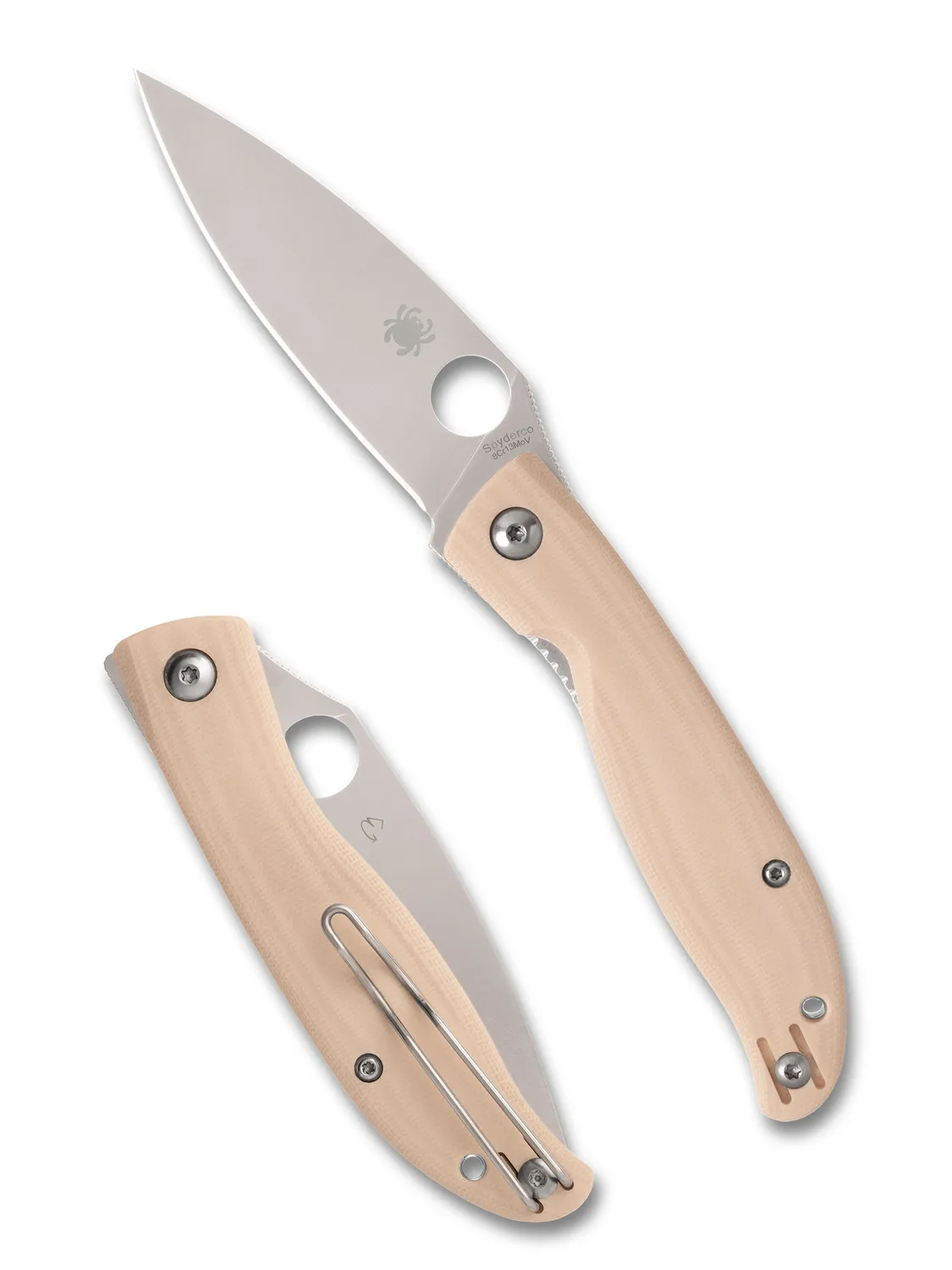 Spyderco Mantra 4 Klappmesser Front-Flipper G-10