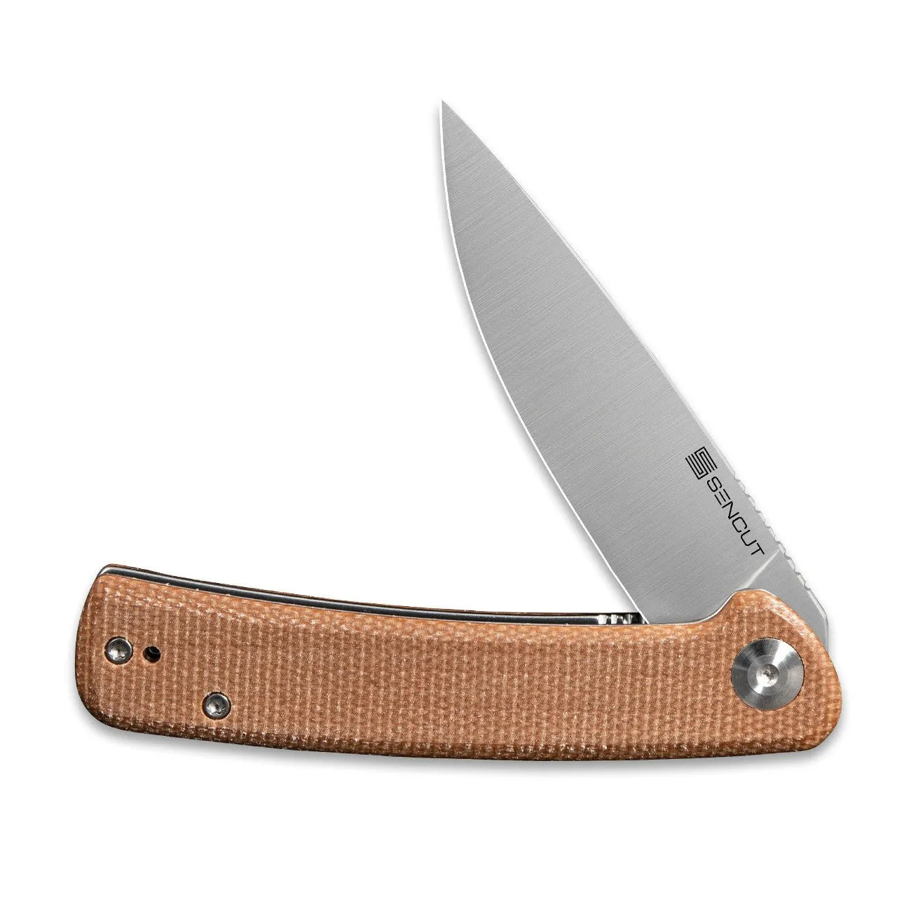 SENCUT Neches SA09D Taschenmesser Brown Micarta