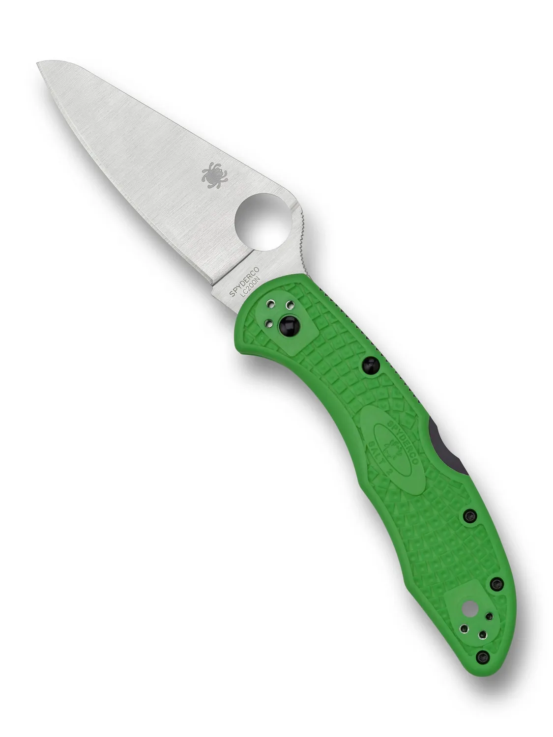 Spyderco Salt 2 Taschenmesser grün LC200N
