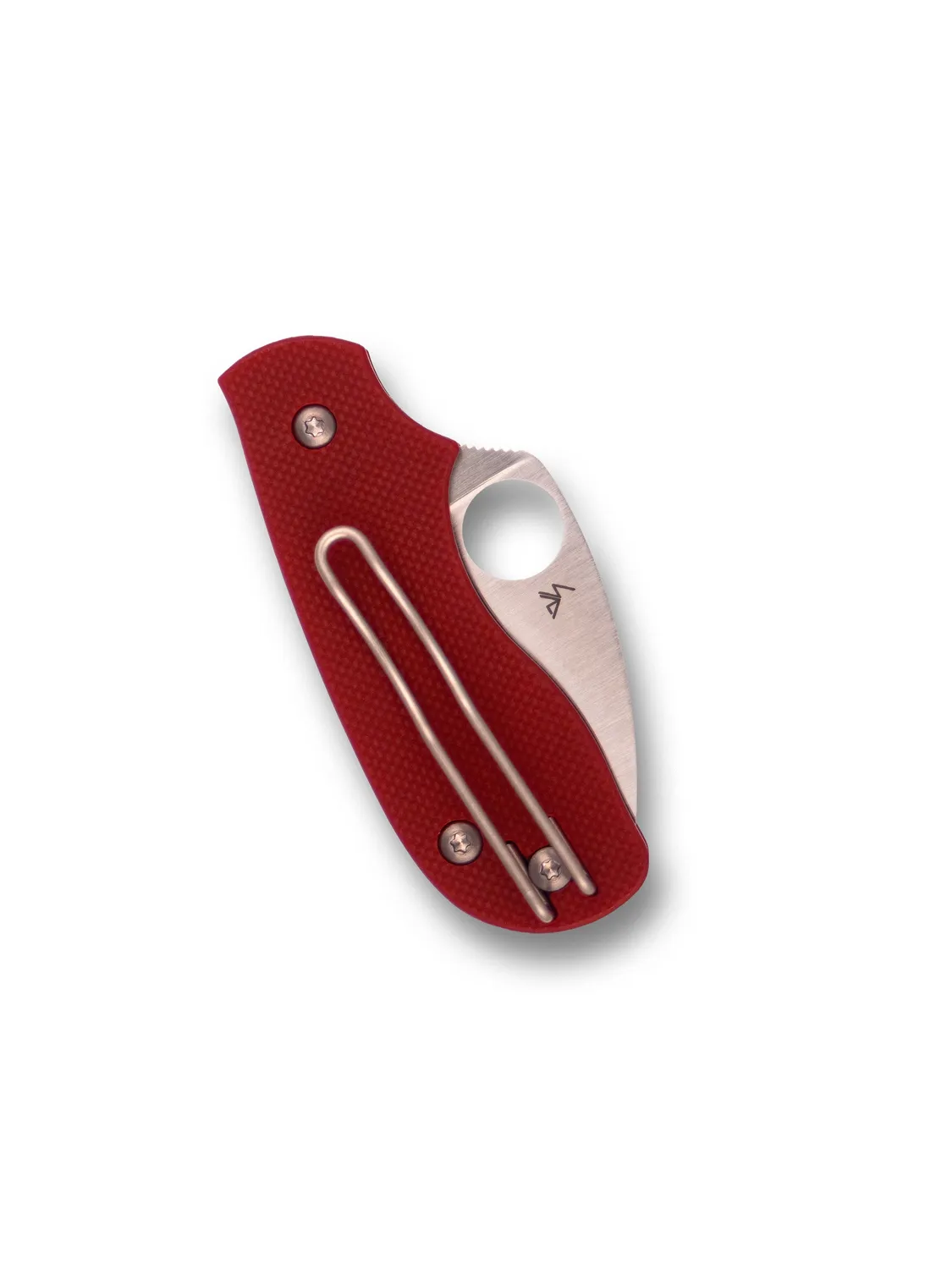Spyderco Squeak Exclusive Taschenmesser rot G10 M398