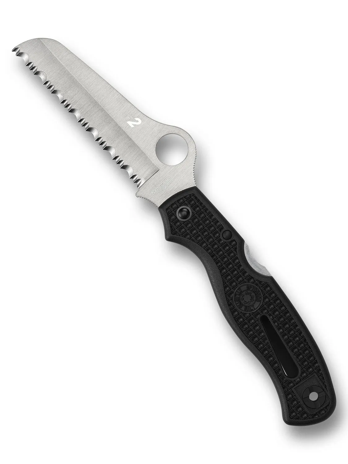 Spyderco Atlantic Salt H-2 Rettungsmesser FRN Gelb