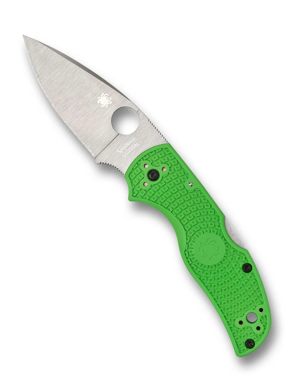 Spyderco Native 5 Salt Taschenmesser LC200N grün glatt