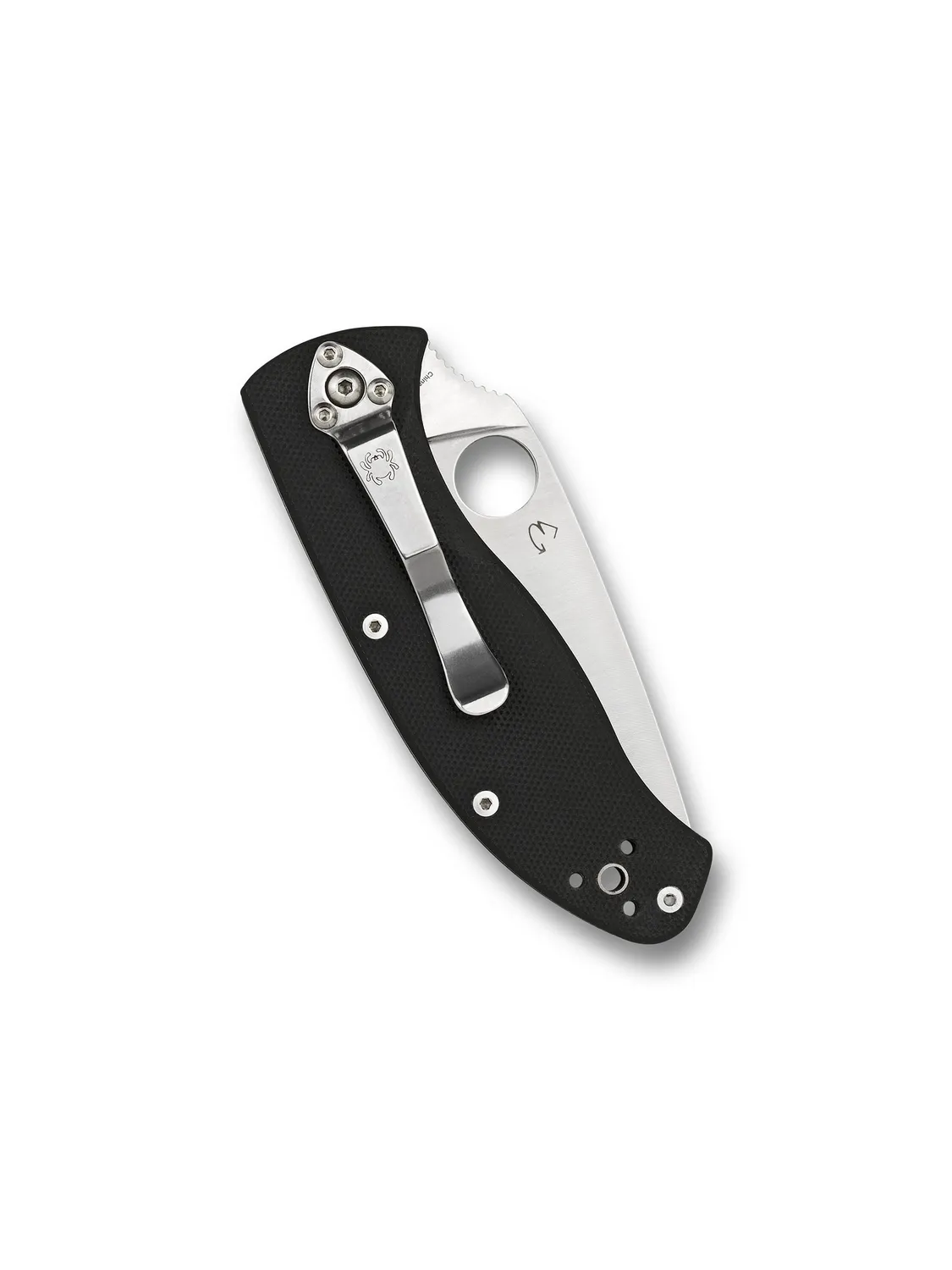 Spyderco Tenacious Klappmesser Combo G-10 schwarz