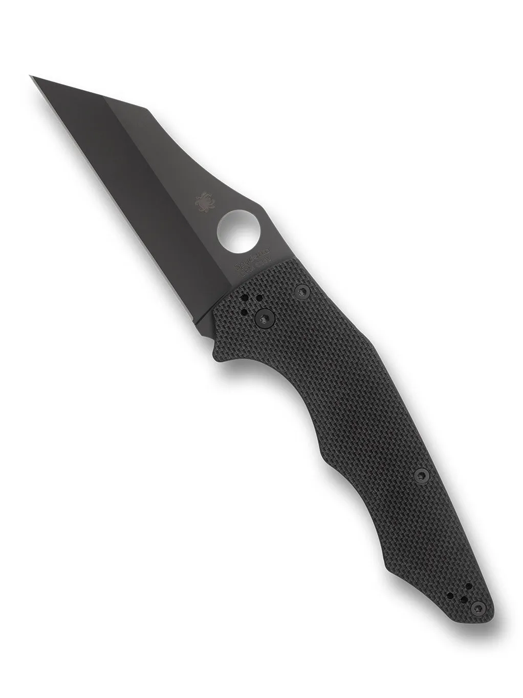 Spyderco YoJumbo Taschenmesser S30V DLC Schwarz