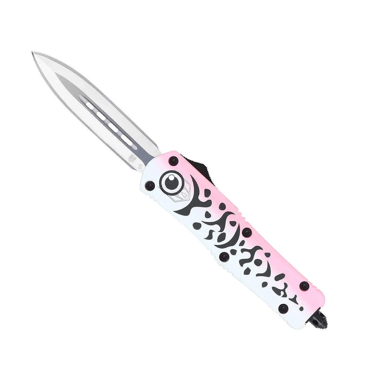 CobraTec FS-3 Pink Lure OTF-Messer D2 Pink