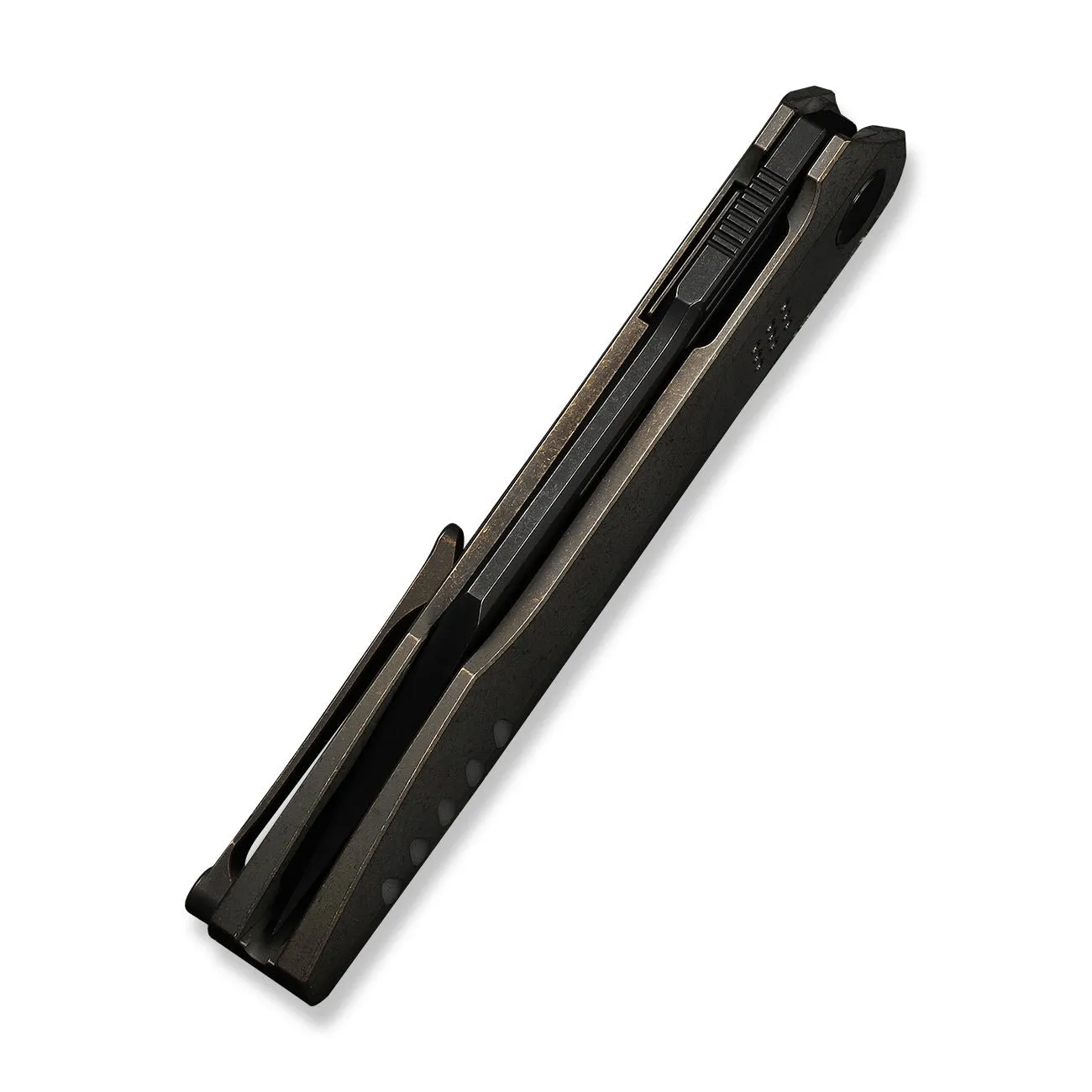 WeKnife Flight Line WE23089-2 Taschenmesser Bronze