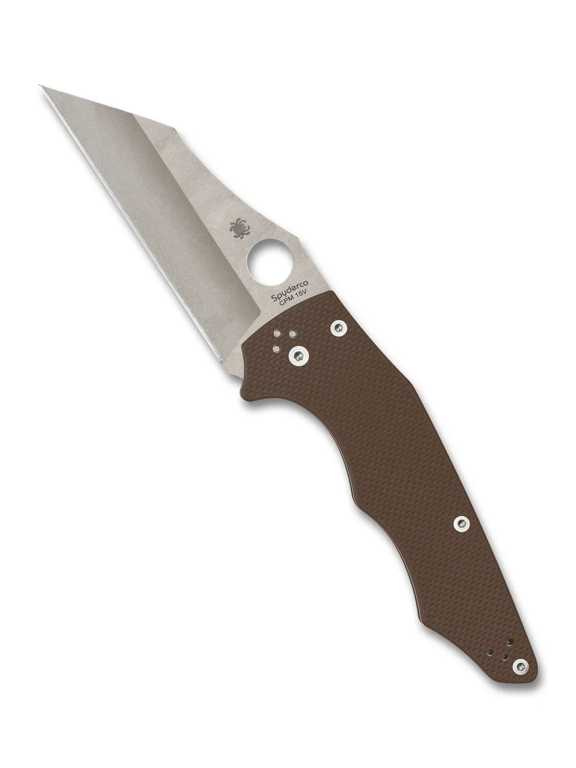 Spyderco Yojumbo Sprint Run Taschenmesser CPM 15V Braun