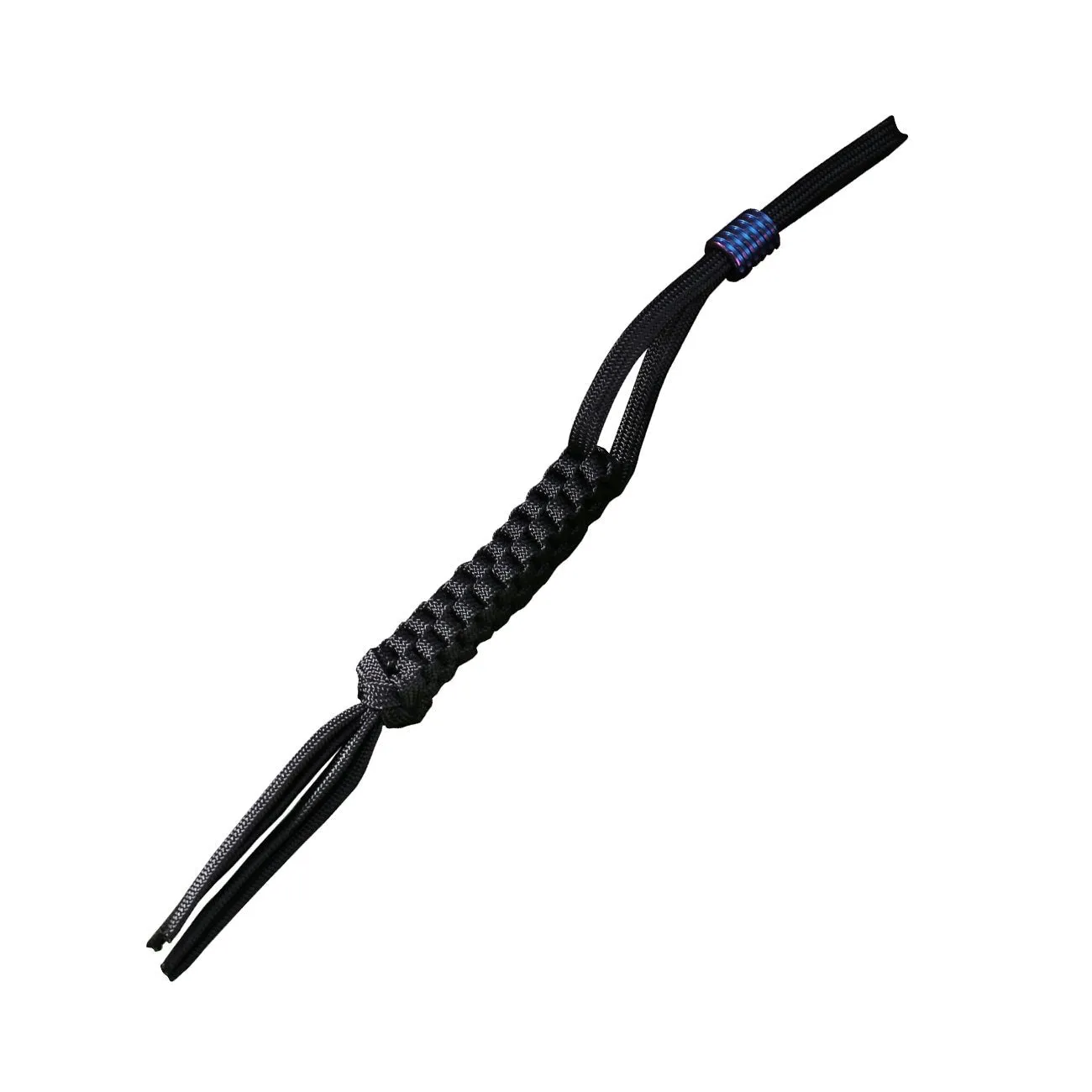 WeKnife A-01B Lanyard Nylon Titanperle Schwarz