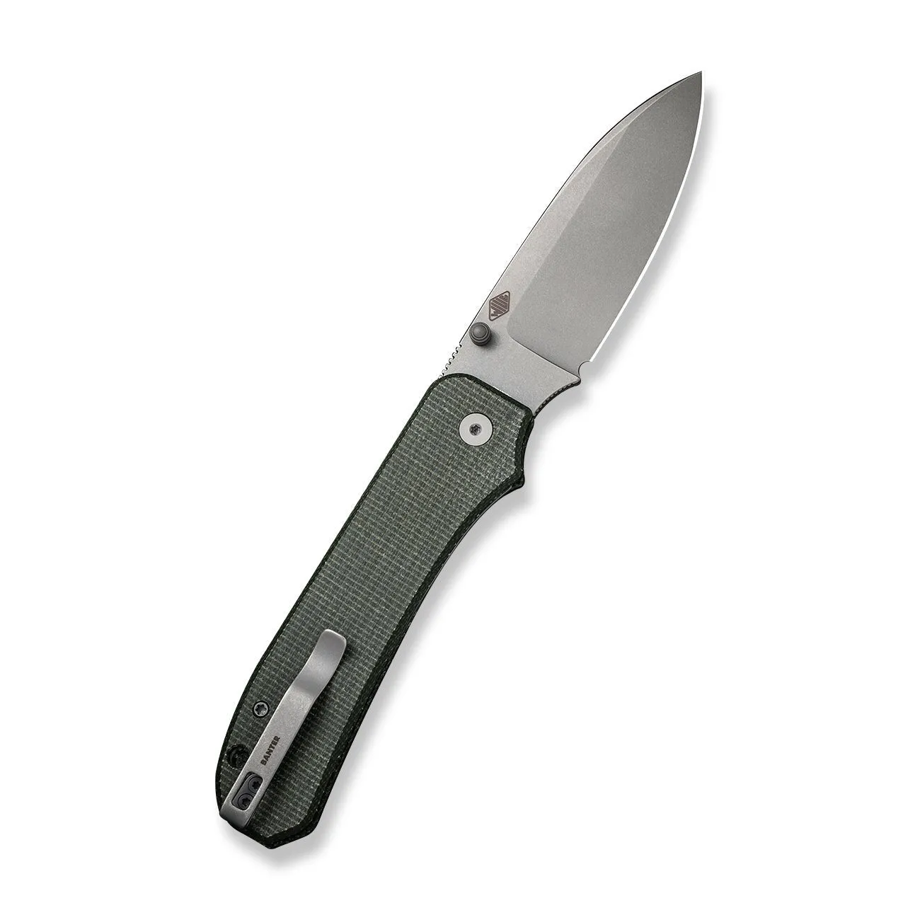 WeKnife Big Banter WE21045-2 Klappmesser Micarta Grün 20CV