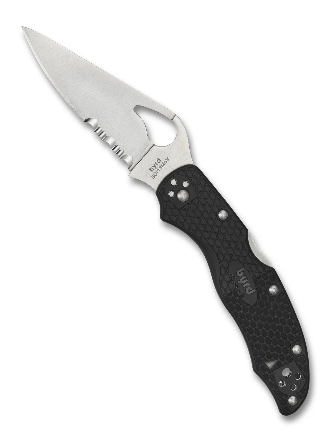 Byrd Harrier 2 Lightweight Taschenmesser ComboEdge FRN
