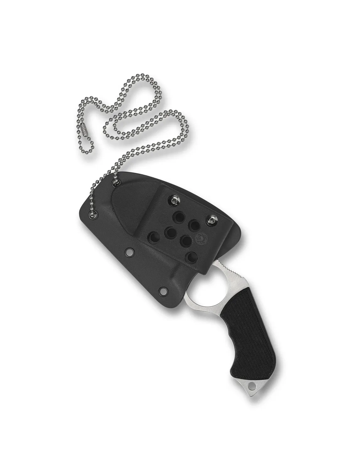 Spyderco Swick 5 LC200N Fixed-Blade mit Scheide Fingerring
