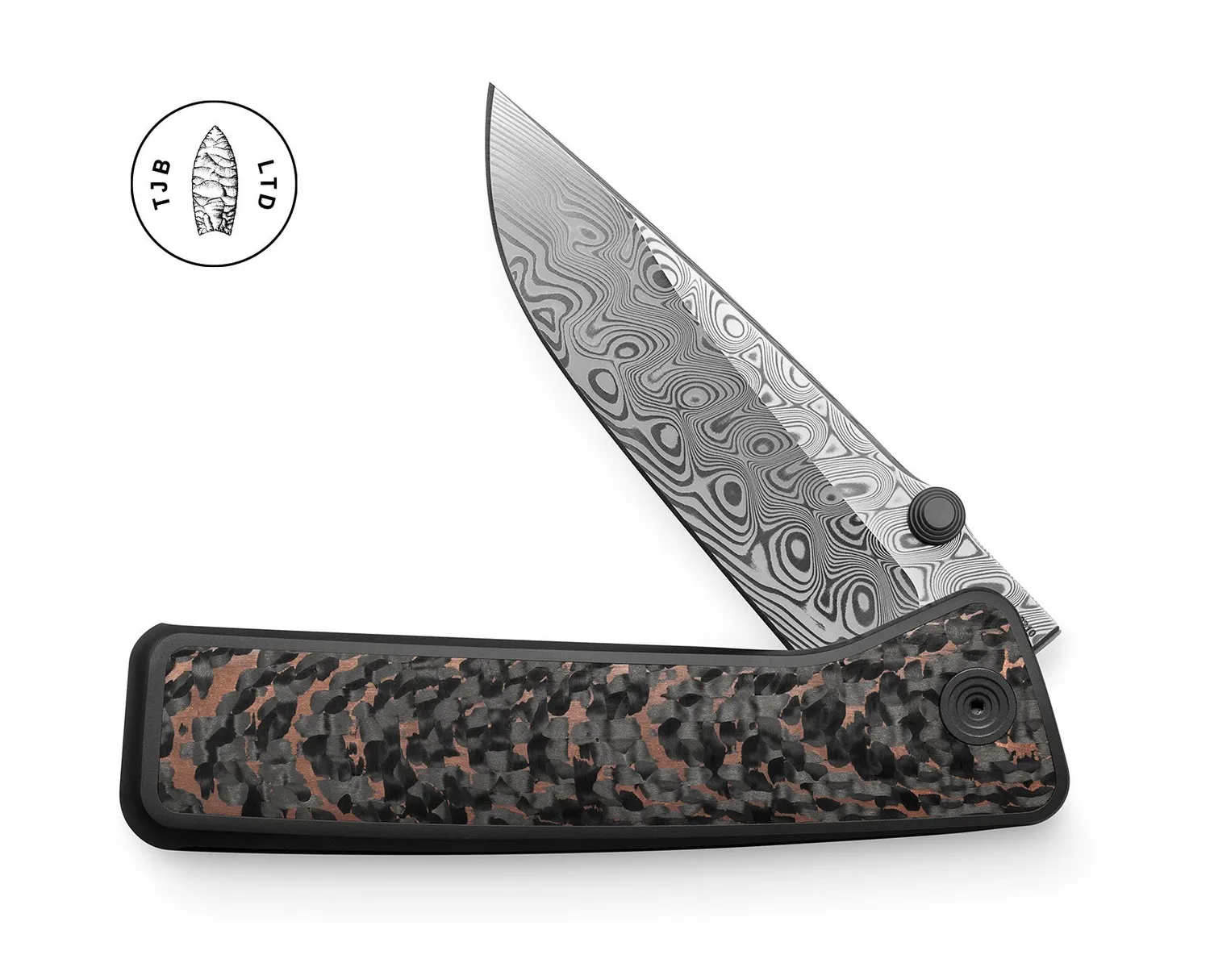 James Brand Barnes Klappmesser Black Black M390 Stahl