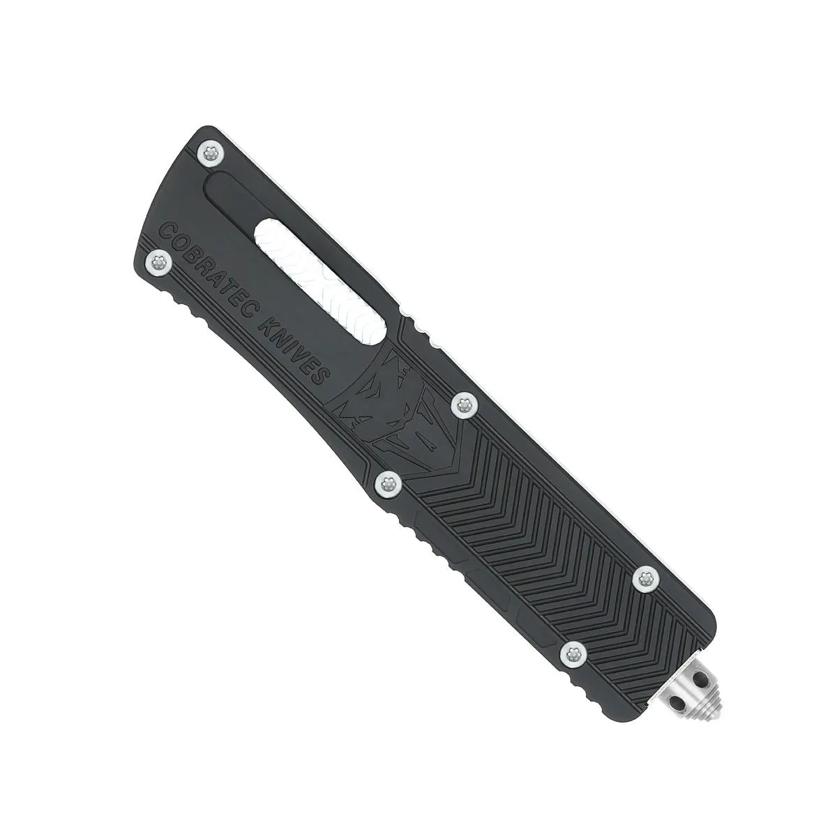 CobraTec Sidewinder Large OTF-Messer D2 Aluminium