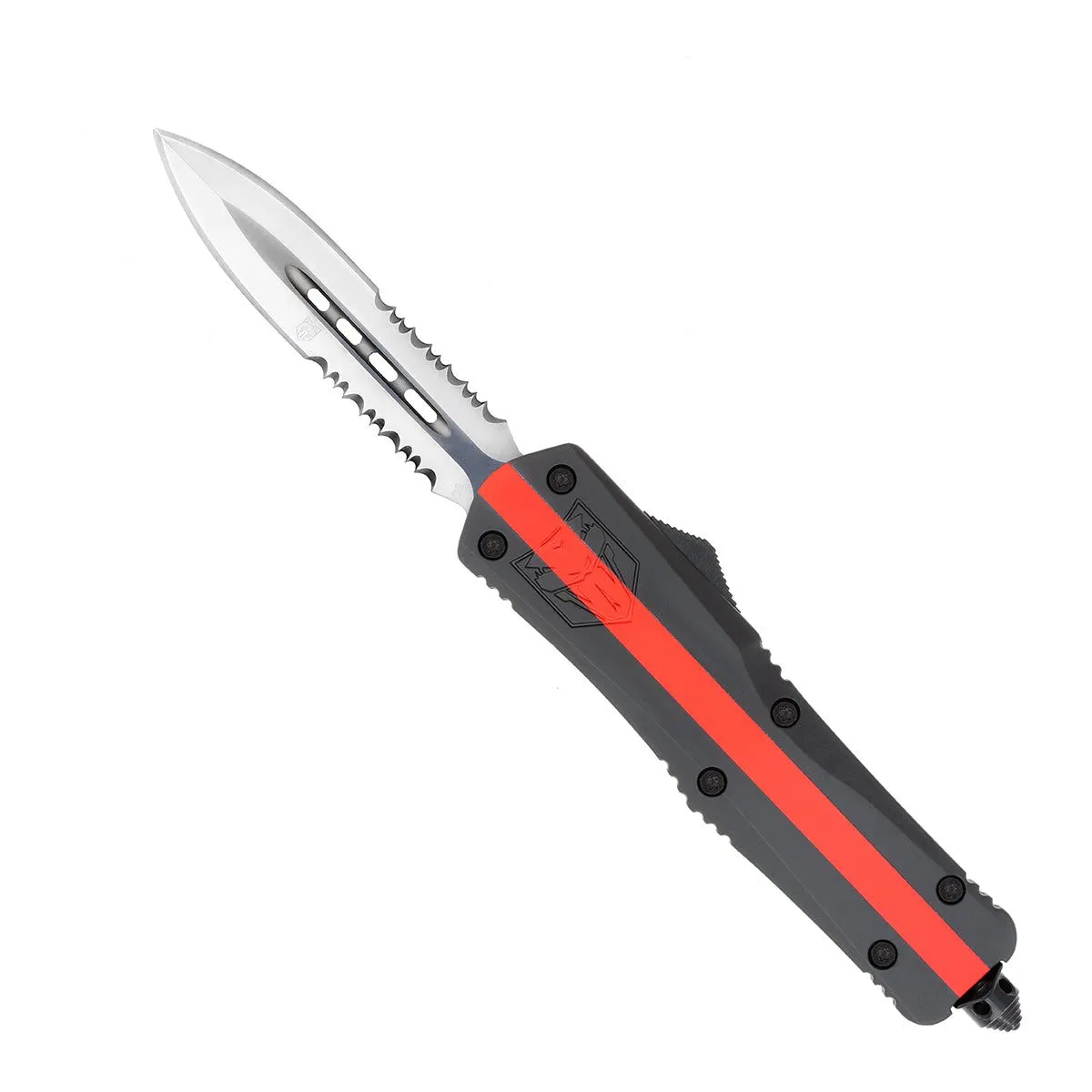CobraTec Medium FS-3 OTF-Messer Thin Red Line D2
