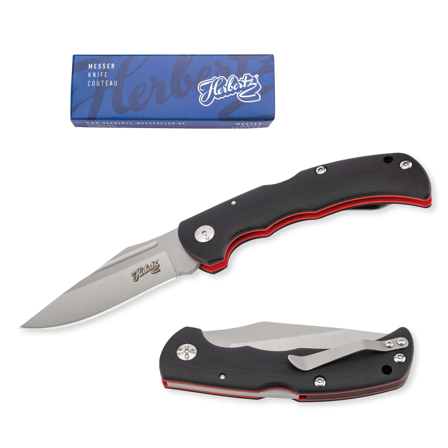 Herbertz Top Collection Taschenmesser G10 9 cm rostfrei