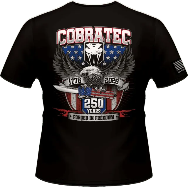 CobraTec 250th T-Shirt Kurzarm Regular Fit