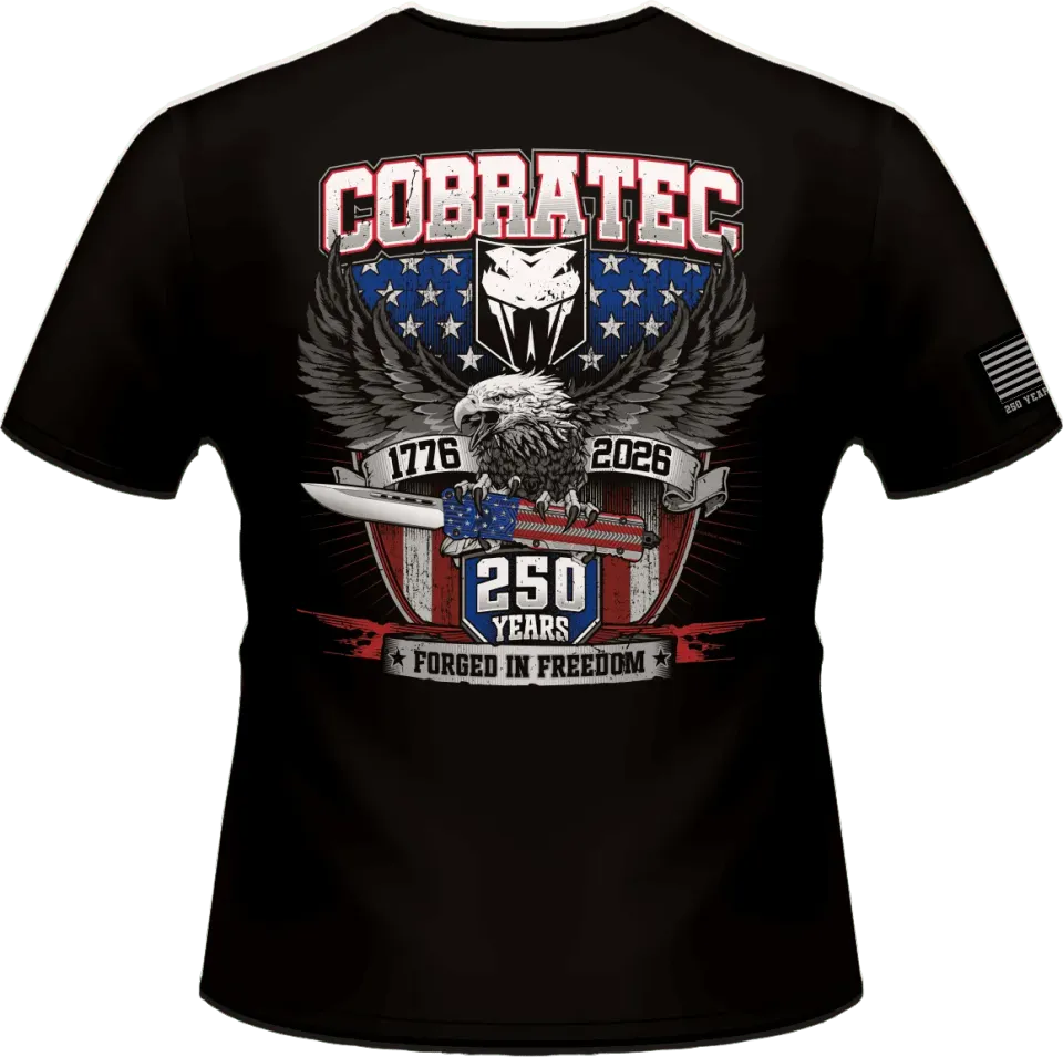 CobraTec 250th T-Shirt Kurzarm Regular Fit