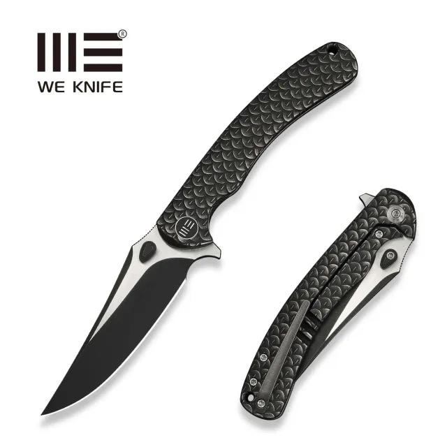 WeKnife Dracarys WE25061B-5 Klappmesser Titan Schwarz Limitiert